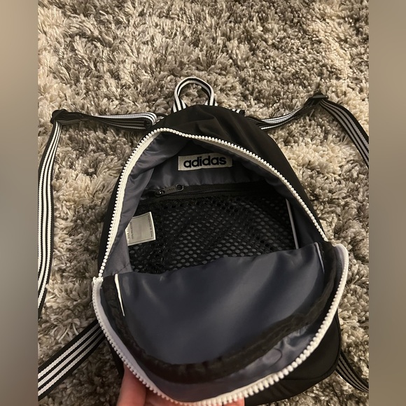Adidas Black and White mini Backpack - Picture 3 of 3
